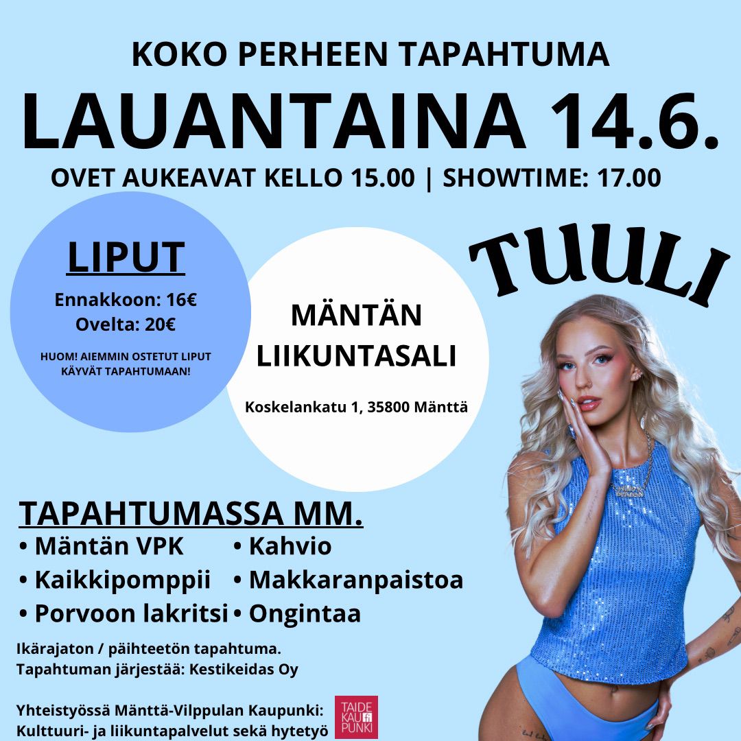Tuuli Ikärajaton keikka