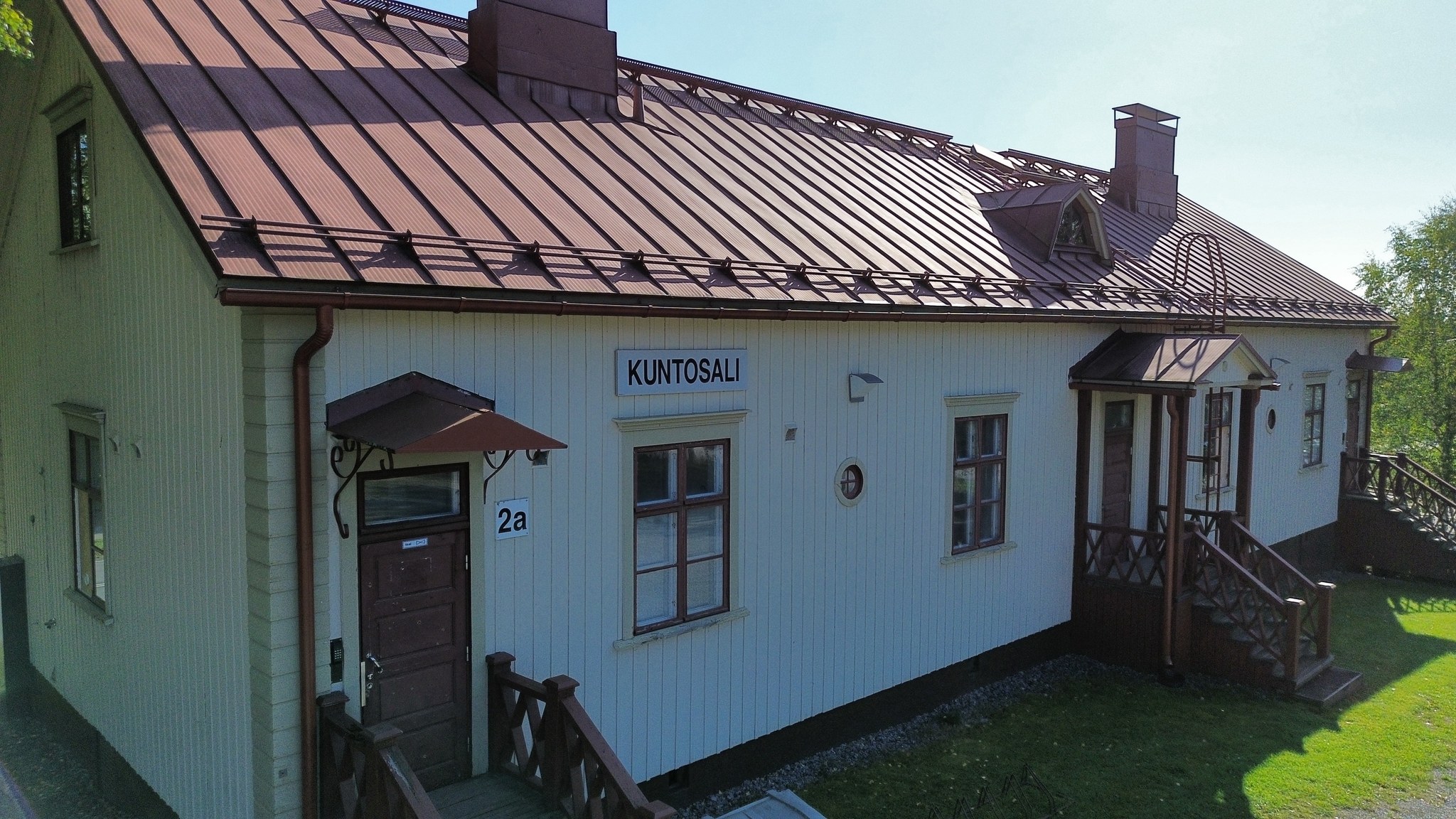 Kolhon kuntosalilla muutostöitä viikolla 31