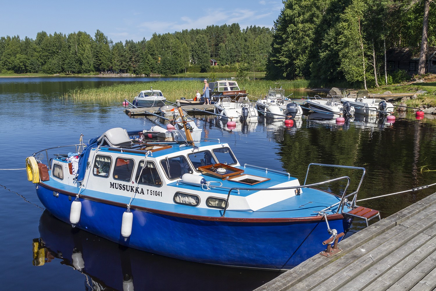Imutyhjennyslaite Pohjaslahden satama