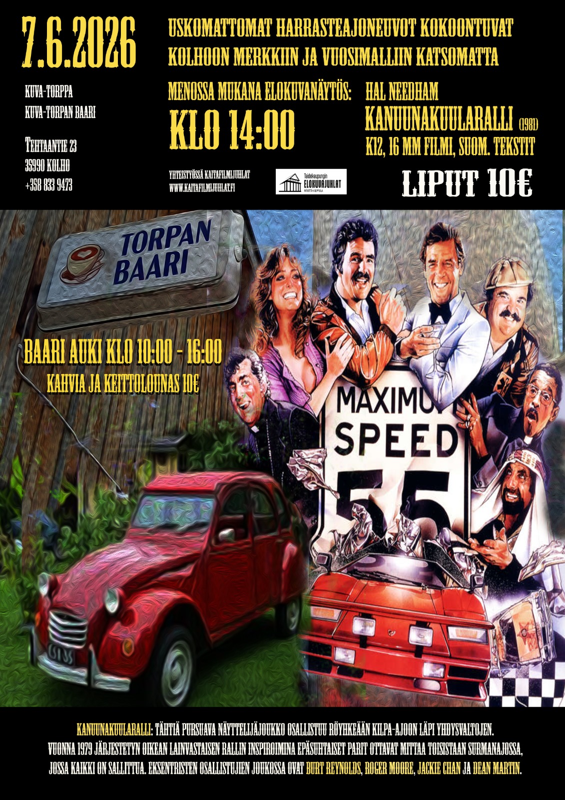 Autot+elokuva-tapaaminen