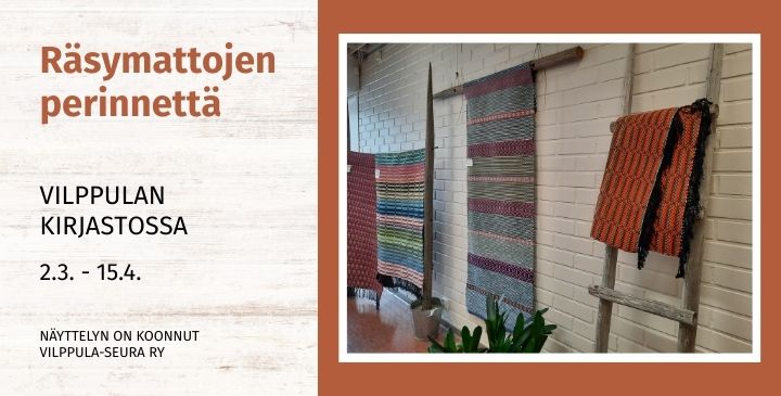Räsymattojen perinnettä -näyttely