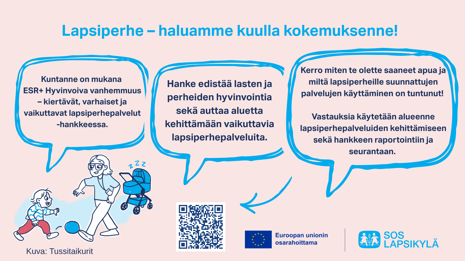 Kysely lapsiperheille palveluista